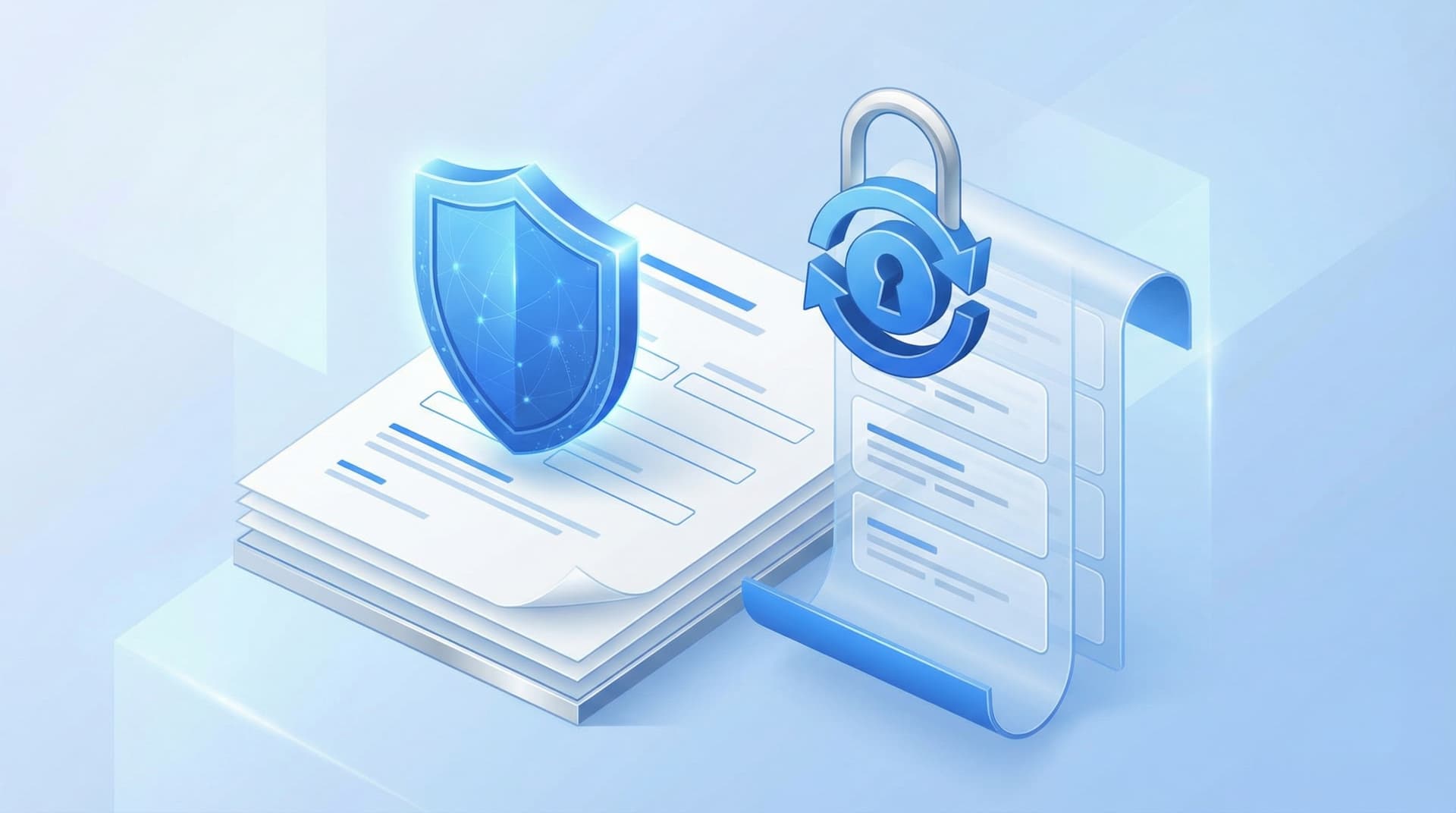 Privacy shield over an address list with GDPR regulations