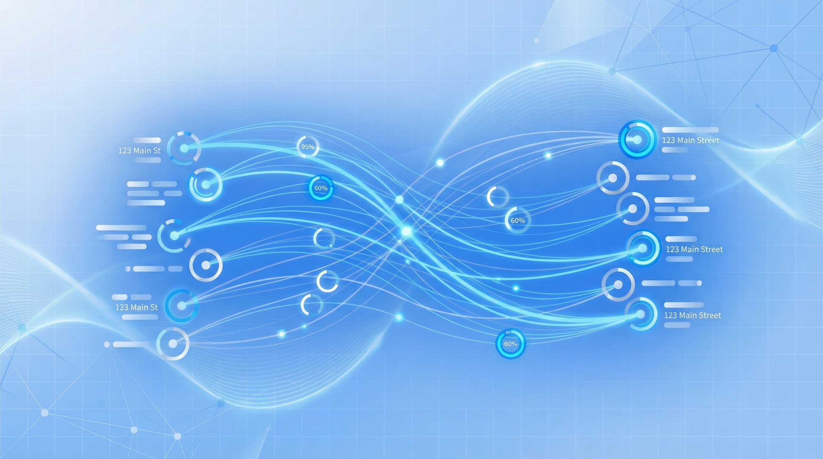 Approximate address matching finds duplicates despite different spellings