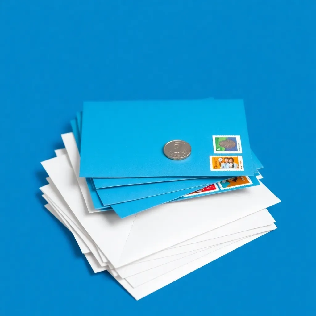Cost comparison of optimized versus unoptimized postal mailing campaigns